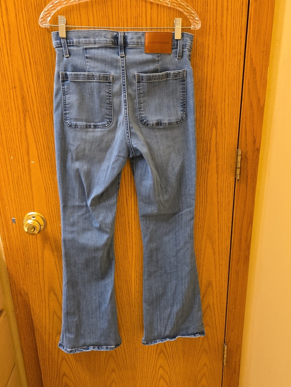 Lucky Brand Jeans Stevie High Rise Flare Size 6/28 - Picture 2 of 6